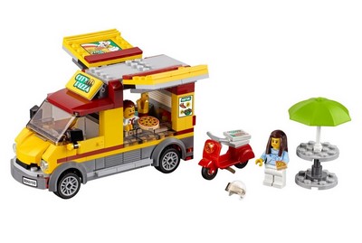 lego 2017 set 60150 Pizza Van 