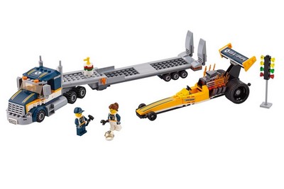 lego 2017 set 60151 Dragster Transporter 