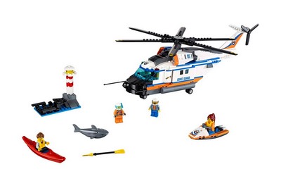 lego 2017 set 60166 Heavy-Duty Rescue Helicopter