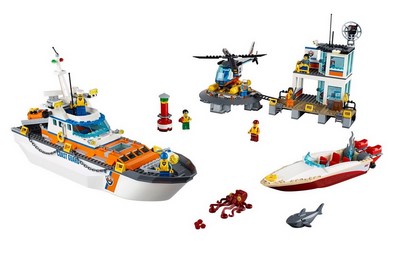 lego 2017 set 60167 Coast Guard Head Quarters 