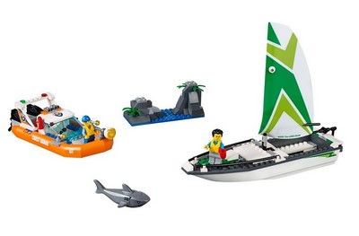 lego 2017 set 60168 Sailboat Rescue 