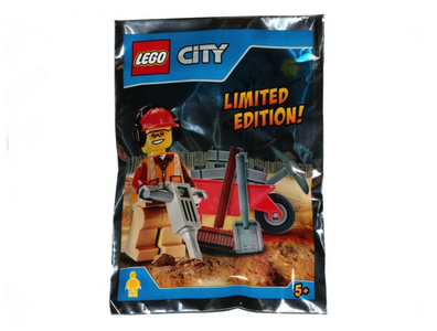 lego 2017 set 951702 Worker with Wheelbarrow 