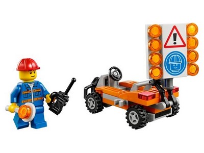 lego 2018 set 30357 Road Worker 