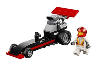 lego 2018 set 30358 Dragster 