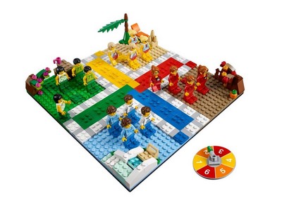 lego 2018 set 40198 Ludo Game Le jeu des petits chevaux LEGO