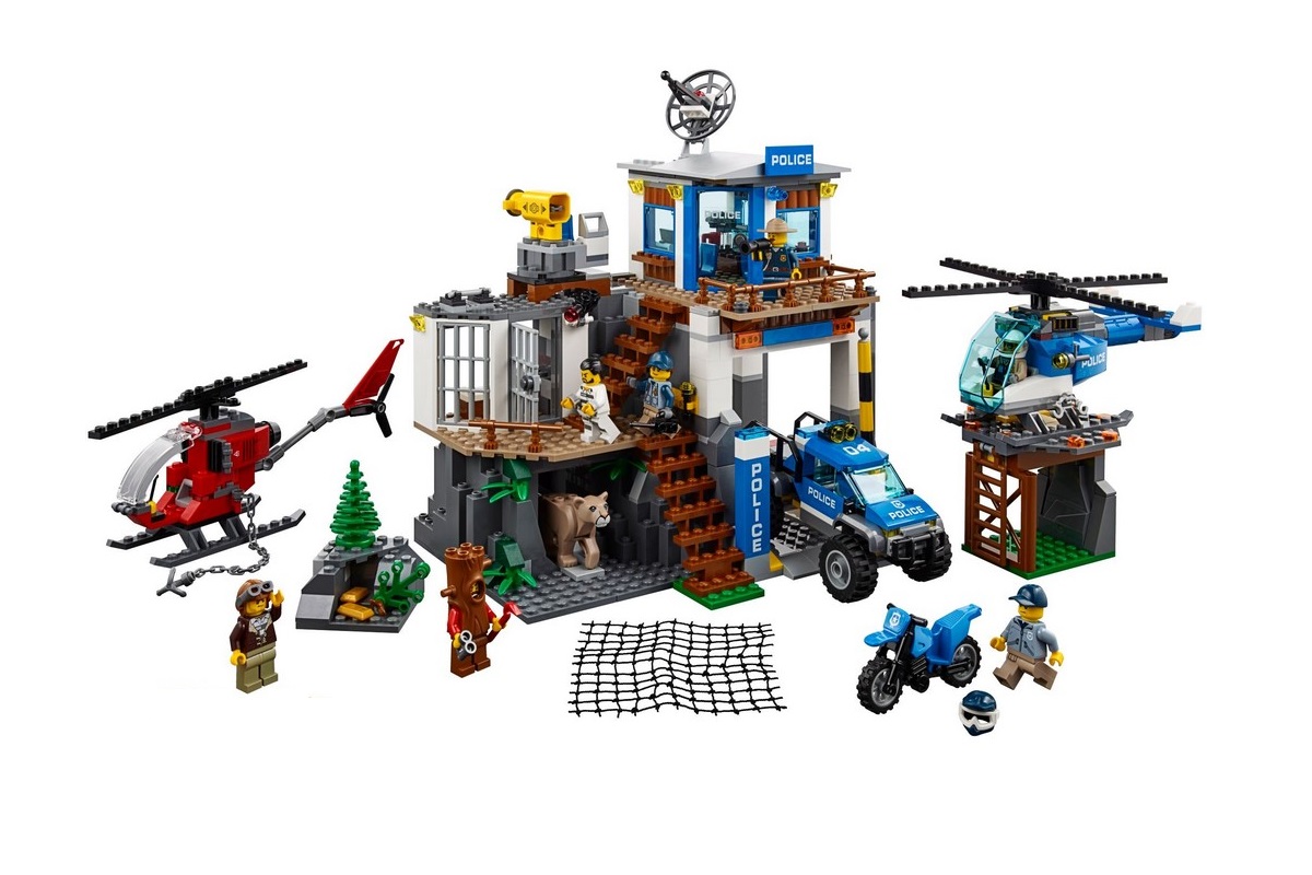 Lego-minifigures-police-mountain police 60174 cty0869 