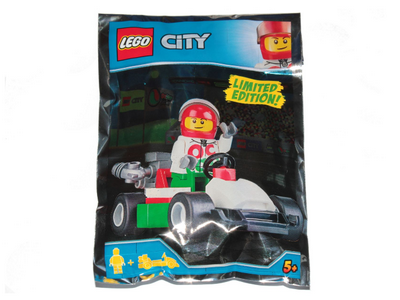 lego 2018 set 951807 Race Driver and Go-kart foil pack 