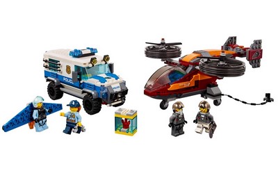 lego 2019 set 60209 Sky Police Diamond Heist 