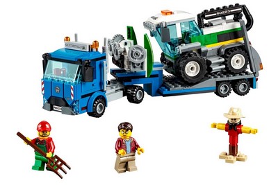 lego 2019 set 60223 Harvester Transport Le transport de l'ensileuse