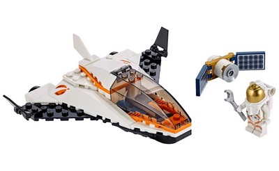 lego 2019 set 60224 Satellite Service Mission La mission d'entretien du satellite