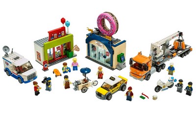 lego 2019 set 60233 Donut shop opening L'ouverture du magasin de donuts