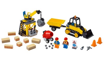 lego 2020 set 60252 Construction Bulldozer Le chantier de démolition