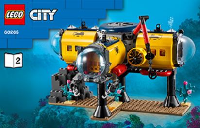 City LEGO® cty1165 60265 Taucherin Minifigs 