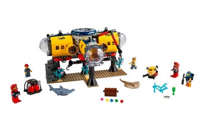 lego 2020 set 60265 Ocean Underwater Exploration Base La base d'exploration océanique