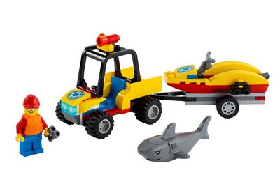 lego 2021 set 60286 Beach Rescue ATV Le Tout-Terrain de secours de la plage