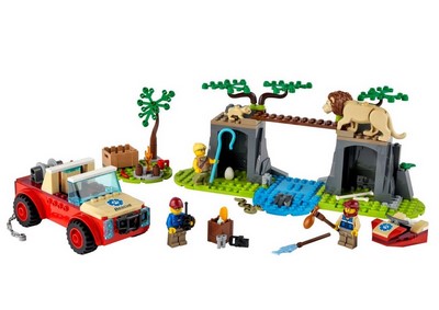 lego 2021 set 60301 Wildlife Rescue Off-Roader Le tout-terrain de sauvetage des animaux sauvages