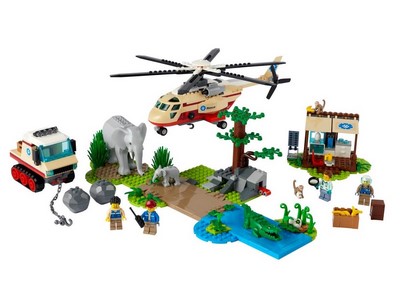 lego 2021 set 60302 Wildlife Rescue Operation L'opération de sauvetage des animaux sauvages