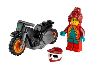 lego 2021 set 60311 Fire Stunt Bike La moto de cascade de Feu