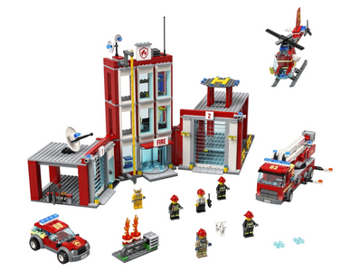 lego 2021 set 77944 Fire Station Headquarters