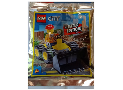 lego 2021 set 952102 Builder with Epic Digger foil pack Constructeur avec excavatrice