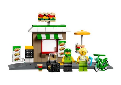 lego 2022 set 40578 Sandwich Shop La sandwicherie