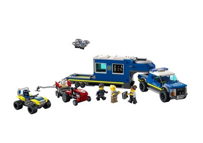 lego 2022 set 60315 Police Mobile Command Truck Le camion de commandement mobile de la police