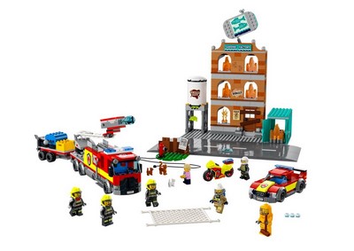 lego 2022 set 60321 Fire Brigade La brigade des pompiers