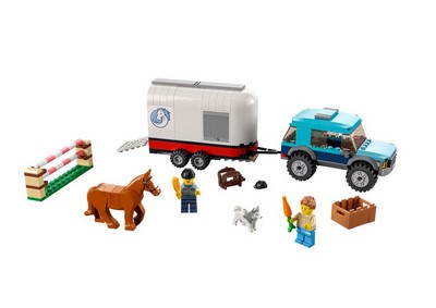 lego 2022 set 60327 Horse Transporter La remorque à chevaux