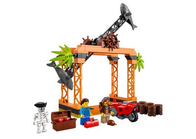 lego 2022 set 60342 The Shark Attack Stunt Challenge Le défi de cascade : l’attaque des requins