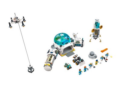 lego 2022 set 60350 Lunar Research Base La base de recherche lunaire