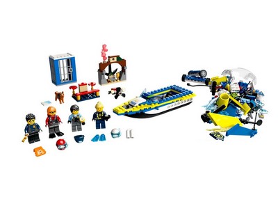 lego 2022 set 60355 Water Police Detective Missions Missions des détectives de la police sur l’eau