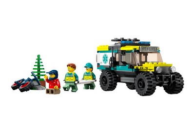 lego 2023 set 40582 4x4 Off-Road Ambulance Rescue L’intervention de l’ambulance tout-terrain