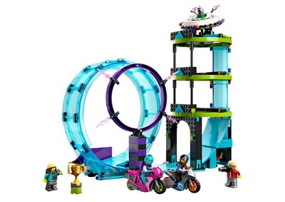 lego 2023 set 60361 Ultimate Stunt Riders Challenge Le défi ultime des motards cascadeurs