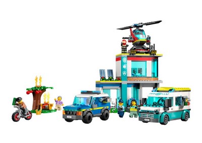 lego 2023 set 60371 Emergency Vehicles HQ Le QG des véhicules d’urgence