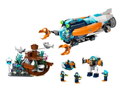 lego 2023 set 60379 Deep Sea Explorer Submarine