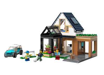 lego 2023 set 60398 Family House and Electric Car La maison familiale et la voiture électrique