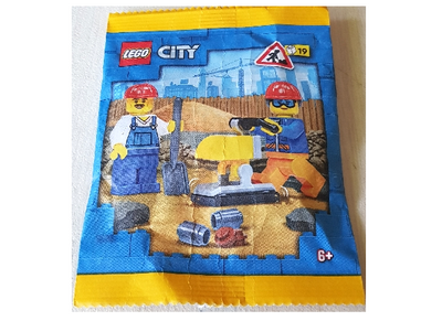 lego 2023 set 952305 Building Team with Tools paper bag Equipe de construction avec des outils