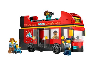 lego 2024 set 60407 Red Double Decker Sightseeing Bus Le bus rouge à deux étages