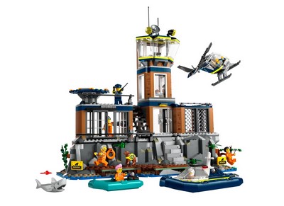 lego 2024 set 60419 Police Prison Island