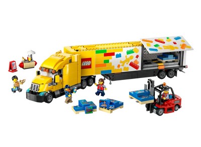 lego 2024 set 60440 Yellow Delivery Truck Le camion de livraison jaune