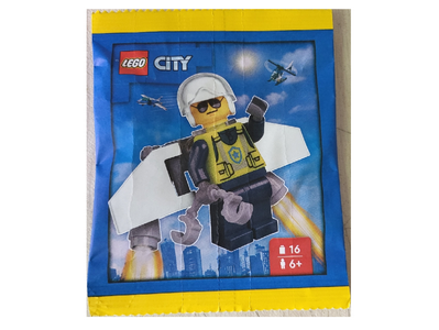 lego 2025 set 952507 Police Officer with Jet Pack paper bag 