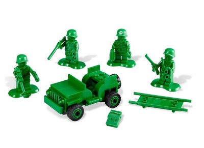 lego 2010 set 7595 Army Men on Patrol 