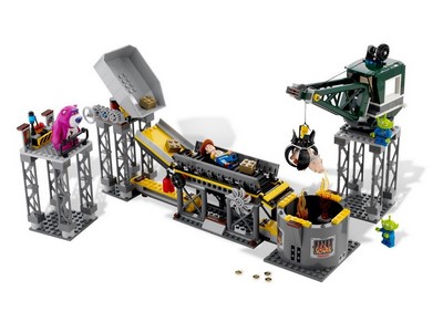 lego 2010 set 7596 Trash Compactor Escape