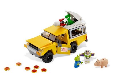 lego 2010 set 7598 Pizza Planet Truck Rescue