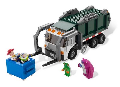 lego 2010 set 7599 Garbage Truck Getaway