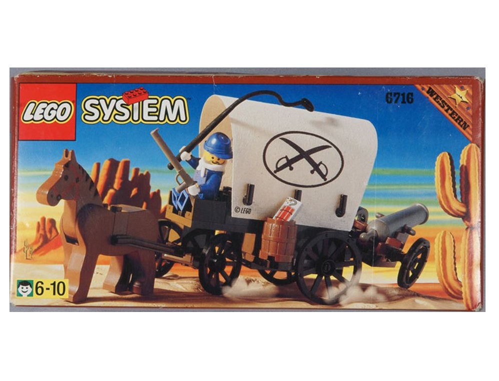 Sets LEGO - Western - 6716 - Weapons Wagon | Minifig-pictures.be