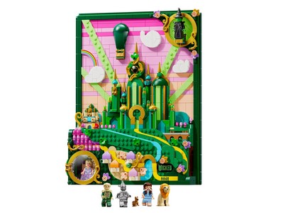 lego 2025 set 75685 Emerald City Wall Art Tableau d’Emerald City